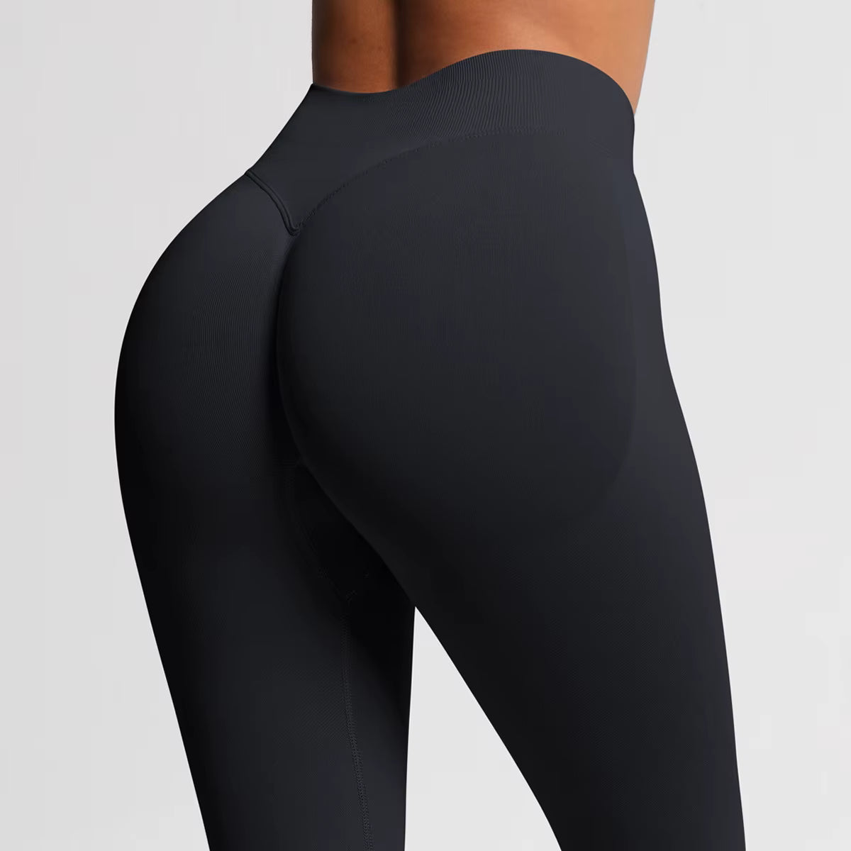 Leggings de Cintura Alta en 26 Colores Sólidos, Calidad Premium, Sin Costuras, Efecto Levanta Glúteos, Pantalones de Yoga Personalizables