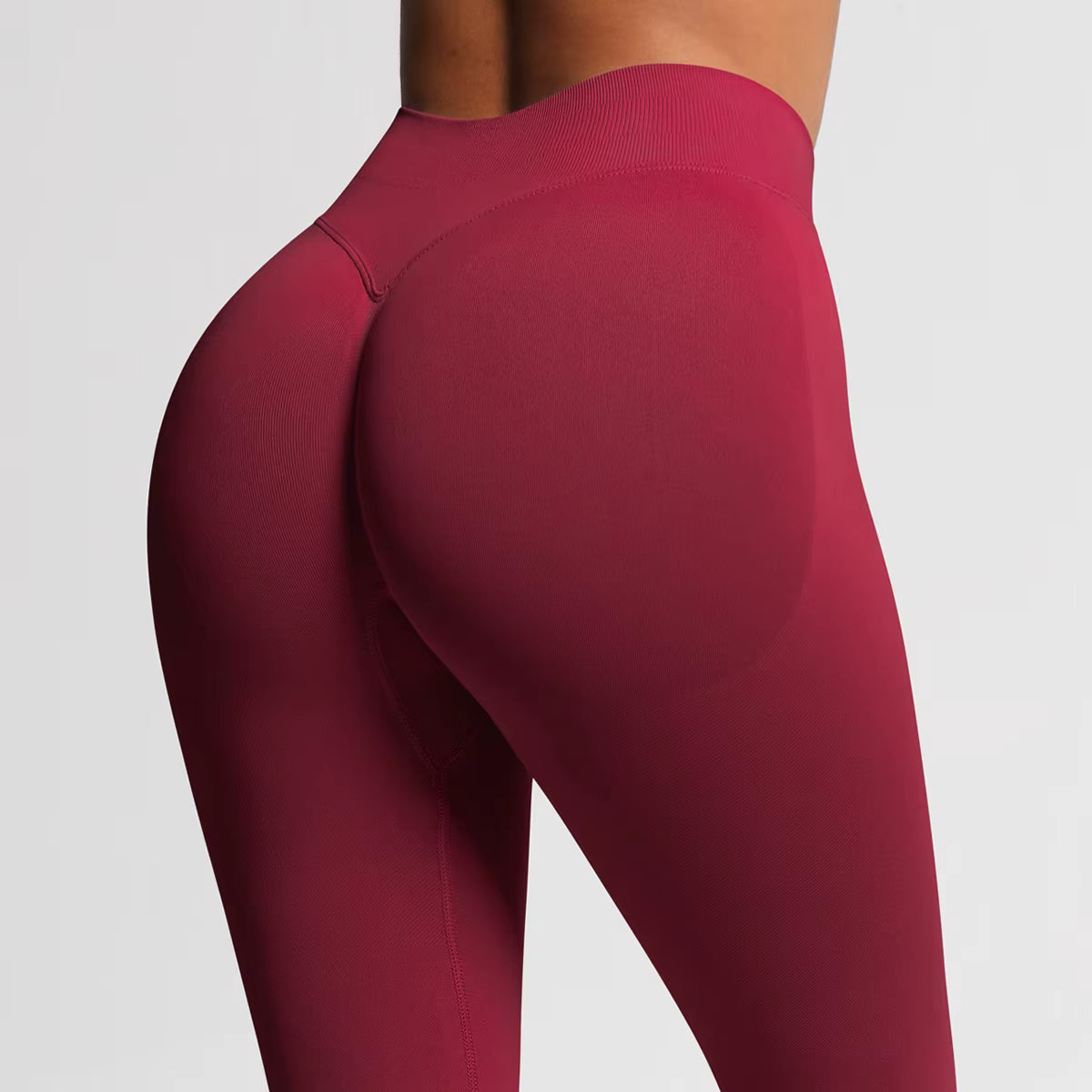 Leggings de Cintura Alta en 26 Colores Sólidos, Calidad Premium, Sin Costuras, Efecto Levanta Glúteos, Pantalones de Yoga Personalizables
