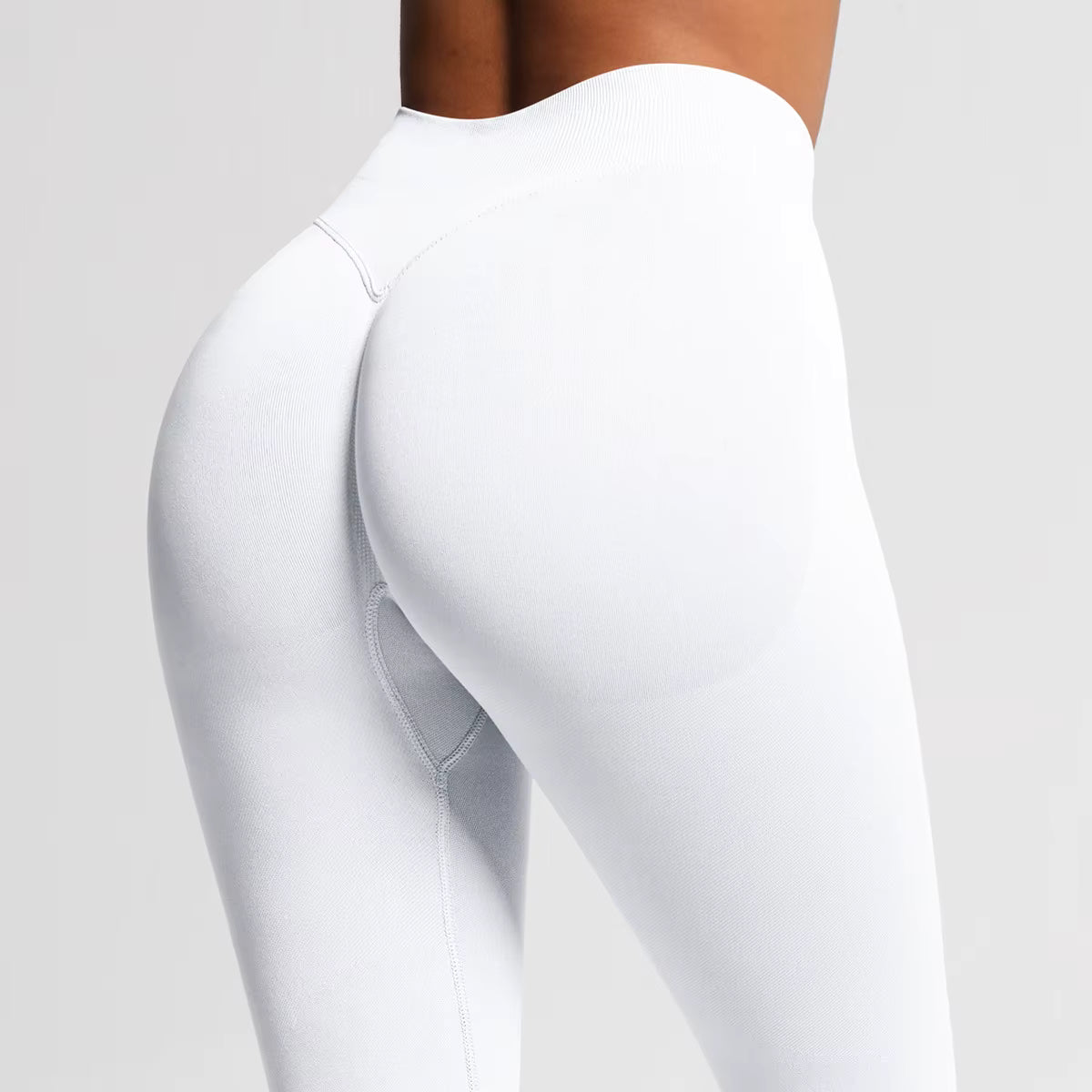 Leggings de Cintura Alta en 26 Colores Sólidos, Calidad Premium, Sin Costuras, Efecto Levanta Glúteos, Pantalones de Yoga Personalizables